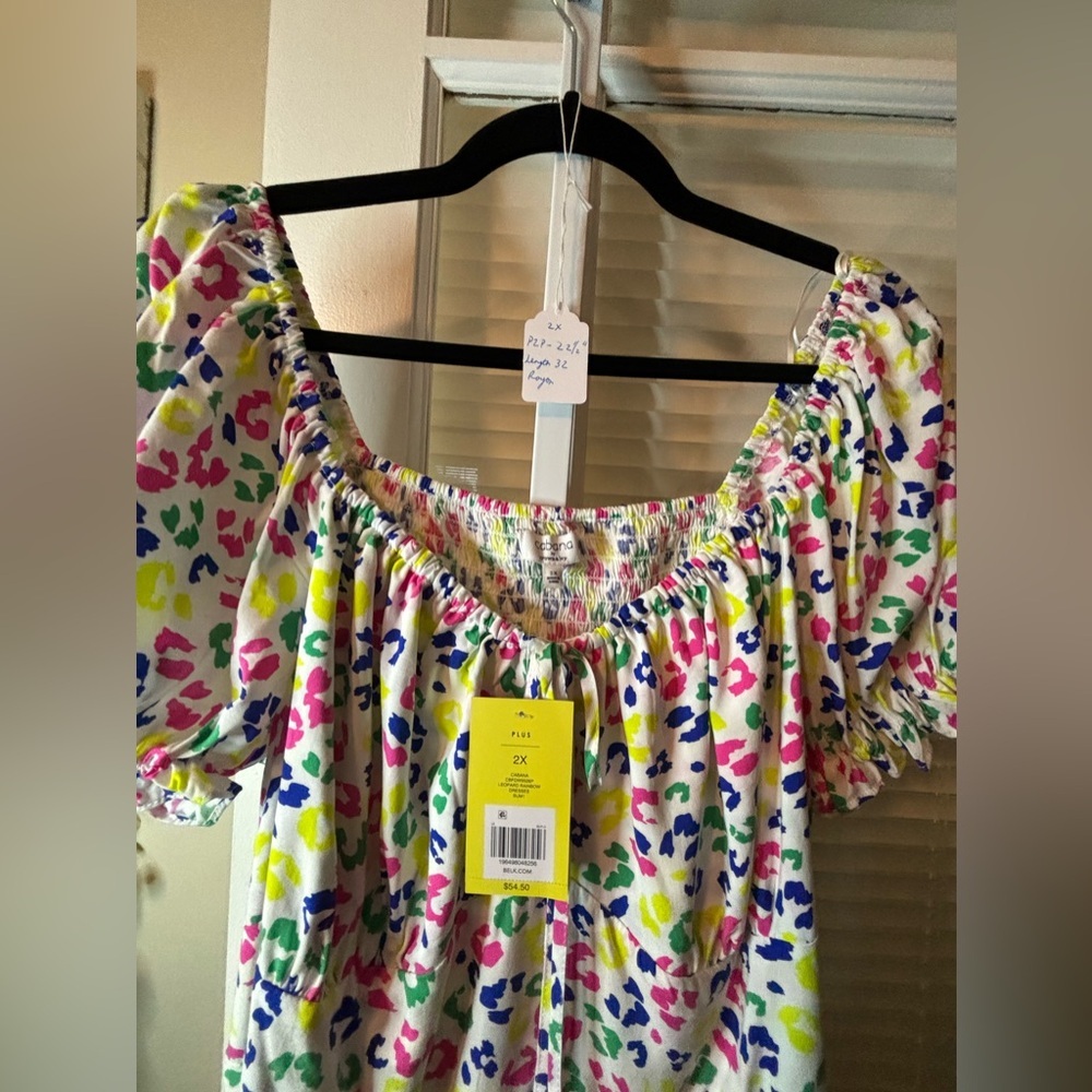 Cabana Leopard Rainbow Sundress - Picture 9 of 11